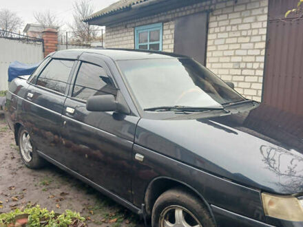 Черный ВАЗ 2110, объемом двигателя 1.6 л и пробегом 130 тыс. км за 1600 $, фото 1 на Automoto.ua