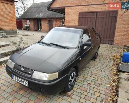 Черный ВАЗ 2110, объемом двигателя 1.6 л и пробегом 250 тыс. км за 1499 $, фото 1 на Automoto.ua