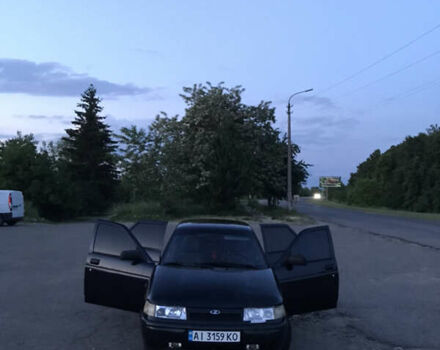 Черный ВАЗ 2110, объемом двигателя 1.6 л и пробегом 153 тыс. км за 2400 $, фото 1 на Automoto.ua