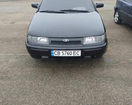 Черный ВАЗ 2110, объемом двигателя 1.6 л и пробегом 215 тыс. км за 2500 $, фото 1 на Automoto.ua