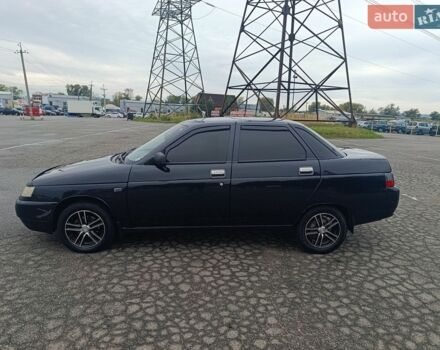 Черный ВАЗ 2110, объемом двигателя 1.6 л и пробегом 75 тыс. км за 3200 $, фото 1 на Automoto.ua