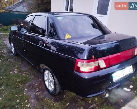Черный ВАЗ 2110, объемом двигателя 1.6 л и пробегом 208 тыс. км за 1999 $, фото 1 на Automoto.ua