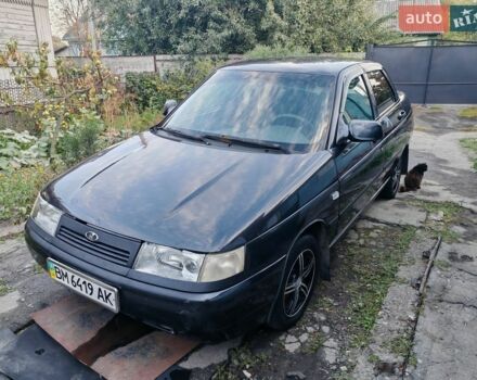 Черный ВАЗ 2110, объемом двигателя 1.6 л и пробегом 150 тыс. км за 2000 $, фото 1 на Automoto.ua