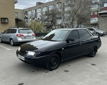 Черный ВАЗ 2110, объемом двигателя 1.6 л и пробегом 123 тыс. км за 2250 $, фото 1 на Automoto.ua