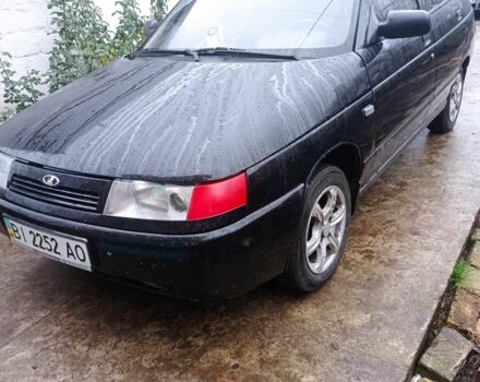 Черный ВАЗ 2110, объемом двигателя 1.5 л и пробегом 110 тыс. км за 1800 $, фото 1 на Automoto.ua