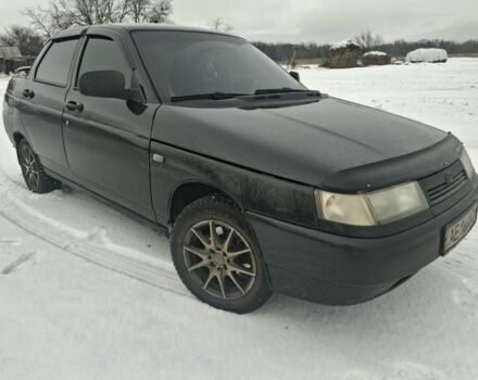 Чорний ВАЗ 2110, об'ємом двигуна 1.6 л та пробігом 200 тис. км за 3800 $, фото 1 на Automoto.ua