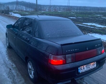 Чорний ВАЗ 2110, об'ємом двигуна 1.6 л та пробігом 200 тис. км за 1350 $, фото 1 на Automoto.ua
