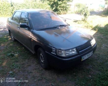 Черный ВАЗ 2110, объемом двигателя 1.6 л и пробегом 258 тыс. км за 1350 $, фото 1 на Automoto.ua