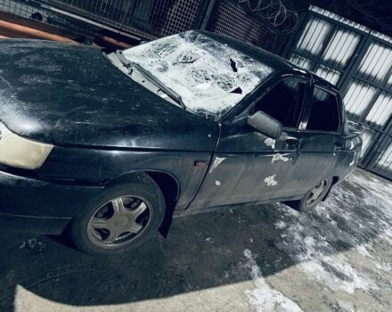 Черный ВАЗ 2110, объемом двигателя 1.6 л и пробегом 117 тыс. км за 550 $, фото 1 на Automoto.ua