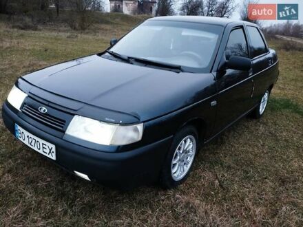 Черный ВАЗ 2110, объемом двигателя 1.6 л и пробегом 209 тыс. км за 1999 $, фото 1 на Automoto.ua