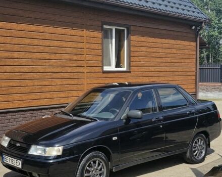 Черный ВАЗ 2110, объемом двигателя 1.6 л и пробегом 150 тыс. км за 751 $, фото 1 на Automoto.ua