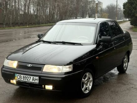 Черный ВАЗ 2110, объемом двигателя 1.6 л и пробегом 166 тыс. км за 1999 $, фото 1 на Automoto.ua