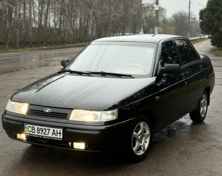 Черный ВАЗ 2110, объемом двигателя 1.6 л и пробегом 166 тыс. км за 1999 $, фото 1 на Automoto.ua