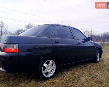 Чорний ВАЗ 2110, об'ємом двигуна 1.6 л та пробігом 68 тис. км за 3200 $, фото 1 на Automoto.ua