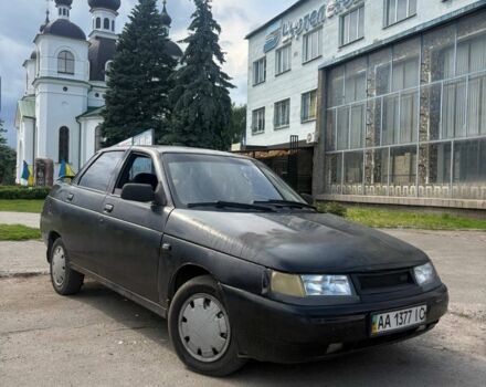 Черный ВАЗ 2110, объемом двигателя 1.5 л и пробегом 310 тыс. км за 1009 $, фото 1 на Automoto.ua