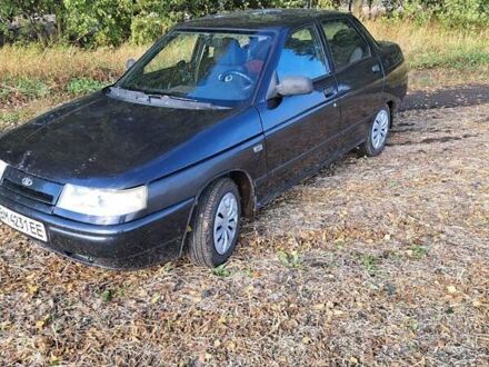 Черный ВАЗ 2110, объемом двигателя 1.6 л и пробегом 156 тыс. км за 1600 $, фото 1 на Automoto.ua