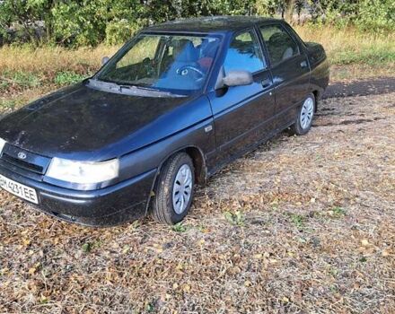 Черный ВАЗ 2110, объемом двигателя 1.6 л и пробегом 156 тыс. км за 1600 $, фото 1 на Automoto.ua