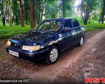 Чорний ВАЗ 2110, об'ємом двигуна 1.6 л та пробігом 200 тис. км за 1650 $, фото 1 на Automoto.ua