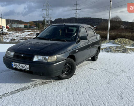 Черный ВАЗ 2110, объемом двигателя 1.6 л и пробегом 128 тыс. км за 1450 $, фото 1 на Automoto.ua