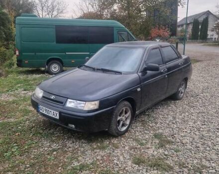 Черный ВАЗ 2110, объемом двигателя 1.6 л и пробегом 189 тыс. км за 1750 $, фото 1 на Automoto.ua