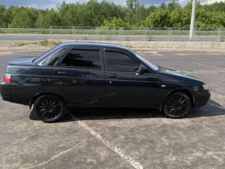 Черный ВАЗ 2110, объемом двигателя 1.6 л и пробегом 245 тыс. км за 2300 $, фото 1 на Automoto.ua