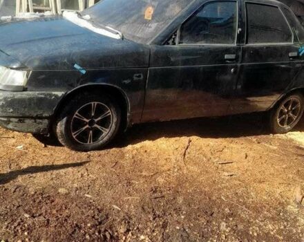 Черный ВАЗ 2110, объемом двигателя 1.5 л и пробегом 120 тыс. км за 500 $, фото 1 на Automoto.ua