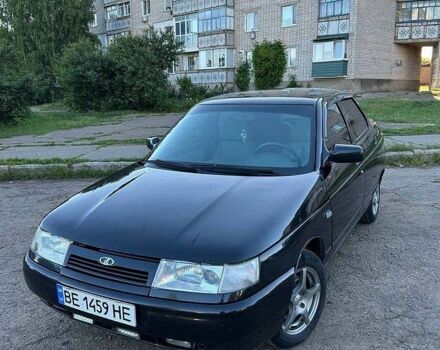 Черный ВАЗ 2110, объемом двигателя 1.6 л и пробегом 118 тыс. км за 2999 $, фото 1 на Automoto.ua
