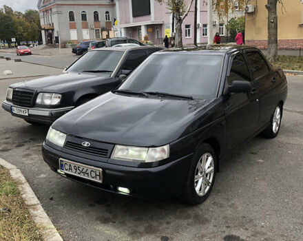 Черный ВАЗ 2110, объемом двигателя 1.6 л и пробегом 153 тыс. км за 3200 $, фото 1 на Automoto.ua