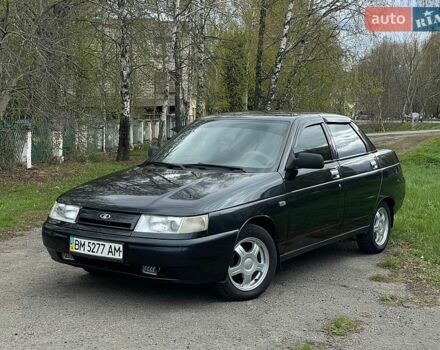 Черный ВАЗ 2110, объемом двигателя 1.6 л и пробегом 185 тыс. км за 3100 $, фото 1 на Automoto.ua