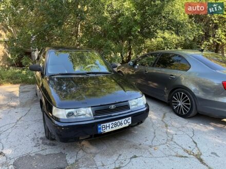 Черный ВАЗ 2110, объемом двигателя 1.6 л и пробегом 176 тыс. км за 2300 $, фото 1 на Automoto.ua