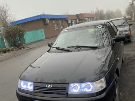 Черный ВАЗ 2110, объемом двигателя 1.6 л и пробегом 100 тыс. км за 1250 $, фото 1 на Automoto.ua