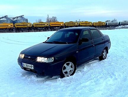 Чорний ВАЗ 2110, об'ємом двигуна 1.6 л та пробігом 230 тис. км за 2200 $, фото 1 на Automoto.ua