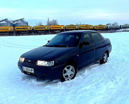 Чорний ВАЗ 2110, об'ємом двигуна 1.6 л та пробігом 230 тис. км за 2200 $, фото 1 на Automoto.ua