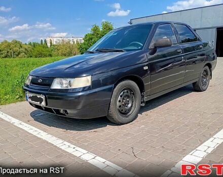 Черный ВАЗ 2110, объемом двигателя 1.6 л и пробегом 112 тыс. км за 3200 $, фото 1 на Automoto.ua