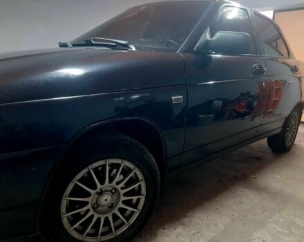 Черный ВАЗ 2110, объемом двигателя 1.6 л и пробегом 95 тыс. км за 3500 $, фото 1 на Automoto.ua