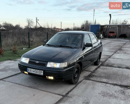 Черный ВАЗ 2110, объемом двигателя 1.6 л и пробегом 199 тыс. км за 1999 $, фото 1 на Automoto.ua