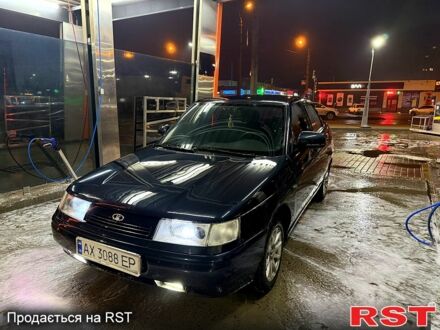 Черный ВАЗ 2110, объемом двигателя 1.6 л и пробегом 170 тыс. км за 1250 $, фото 1 на Automoto.ua