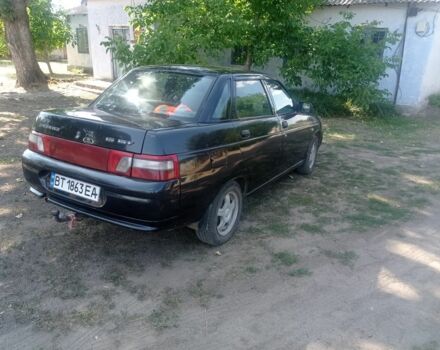 Черный ВАЗ 2110, объемом двигателя 1.6 л и пробегом 130 тыс. км за 2300 $, фото 1 на Automoto.ua