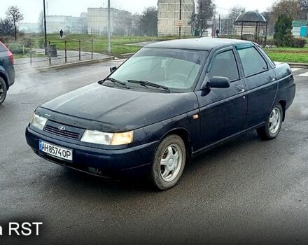 Черный ВАЗ 2110, объемом двигателя 1.6 л и пробегом 120 тыс. км за 2500 $, фото 1 на Automoto.ua