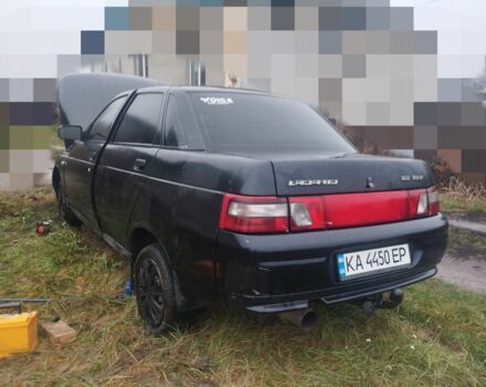 Черный ВАЗ 2110, объемом двигателя 1.6 л и пробегом 200 тыс. км за 1350 $, фото 1 на Automoto.ua