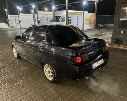 Черный ВАЗ 2110, объемом двигателя 1.6 л и пробегом 110 тыс. км за 2500 $, фото 1 на Automoto.ua