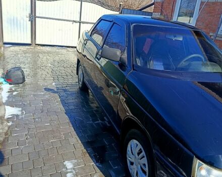 Черный ВАЗ 2110, объемом двигателя 1.6 л и пробегом 300 тыс. км за 1700 $, фото 1 на Automoto.ua