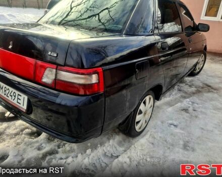 Чорний ВАЗ 2110, об'ємом двигуна 1.6 л та пробігом 107 тис. км за 2300 $, фото 1 на Automoto.ua