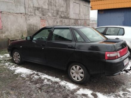 Чорний ВАЗ 2110, об'ємом двигуна 1.6 л та пробігом 107 тис. км за 2000 $, фото 1 на Automoto.ua