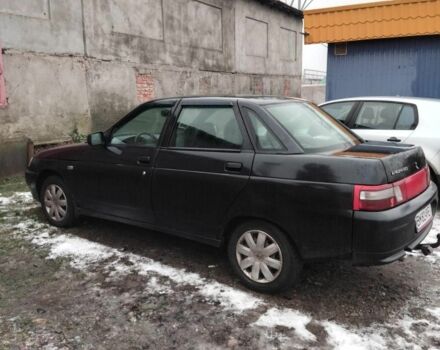 Черный ВАЗ 2110, объемом двигателя 1.6 л и пробегом 107 тыс. км за 2000 $, фото 1 на Automoto.ua