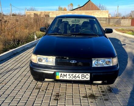 Чорний ВАЗ 2110, об'ємом двигуна 1.6 л та пробігом 128 тис. км за 2100 $, фото 1 на Automoto.ua
