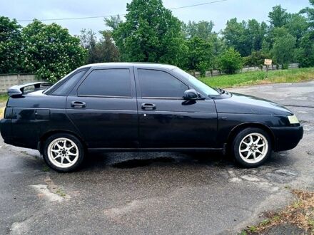 Чорний ВАЗ 2110, об'ємом двигуна 1.6 л та пробігом 200 тис. км за 2200 $, фото 1 на Automoto.ua