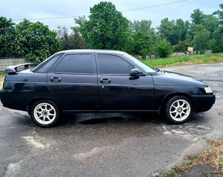 Чорний ВАЗ 2110, об'ємом двигуна 1.6 л та пробігом 200 тис. км за 2200 $, фото 1 на Automoto.ua