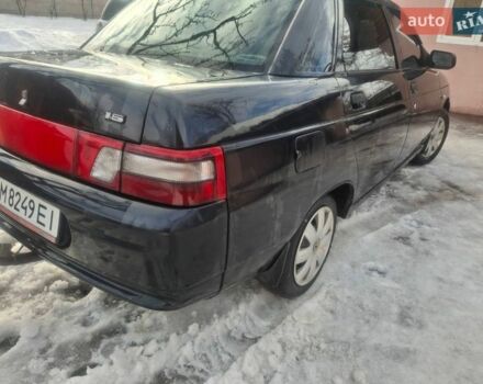 Чорний ВАЗ 2110, об'ємом двигуна 1.6 л та пробігом 107 тис. км за 2300 $, фото 1 на Automoto.ua