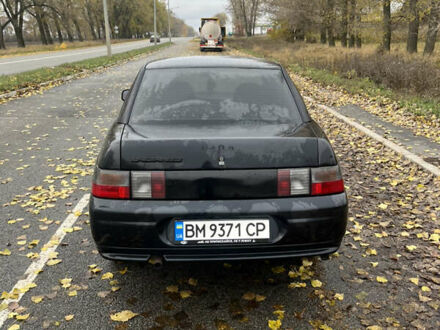 Черный ВАЗ 2110, объемом двигателя 1.6 л и пробегом 200 тыс. км за 1800 $, фото 1 на Automoto.ua